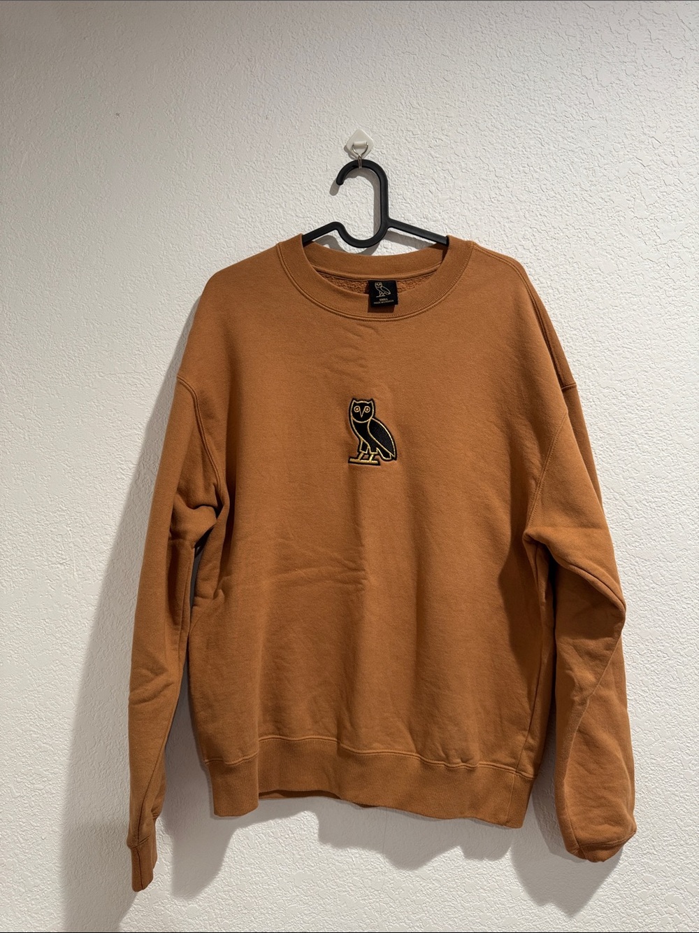 Ovo Logo Crewneck Sweatshirt - Brown